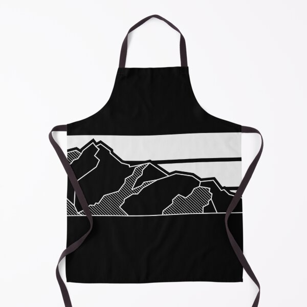 Item preview, Mountain Peaks — Minimalist Geometric Landscape Art designed and sold by Half Mess.