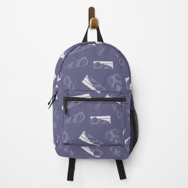 Item preview, Mountain Peaks — Minimalist Geometric Landscape Art designed and sold by Half Mess.
