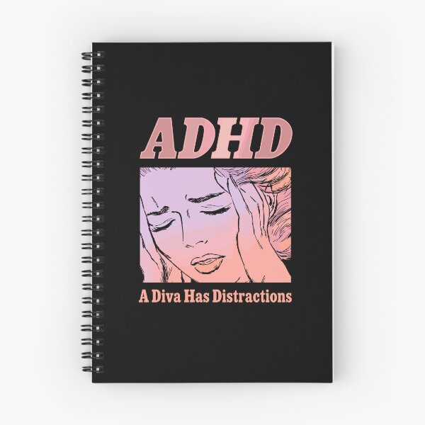 Item preview, ADHD A Diva Has Distractions  designed and sold by mareix.