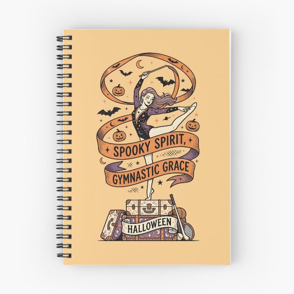 Item preview, Spooky spirit, gymnastic grace - Halloween for gymnastic fans designed and sold by ParadoxParadox.