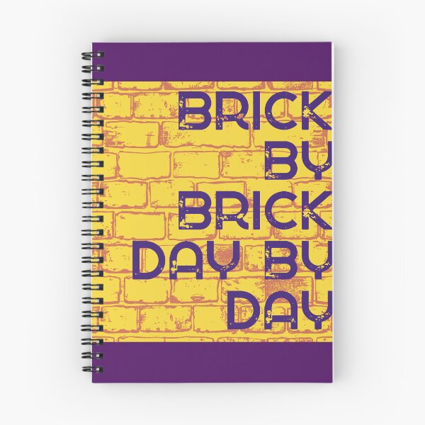 Item preview, Brick by brick- Day by day designed and sold by Limited Boomerang.