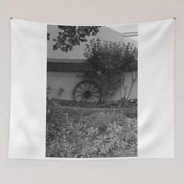 Item preview, Old wagon wheel in vintage style designed and sold by Anuron.