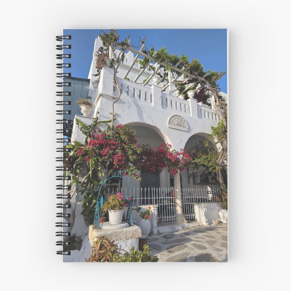 Item preview, Whitewashed House in Mykonos Island Greece designed and sold by NinelRo.