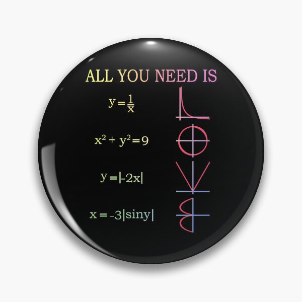 Item preview, Mens All You Need is Love Equation Funny Nerdy Math Gift designed and sold by ScienceCorner.