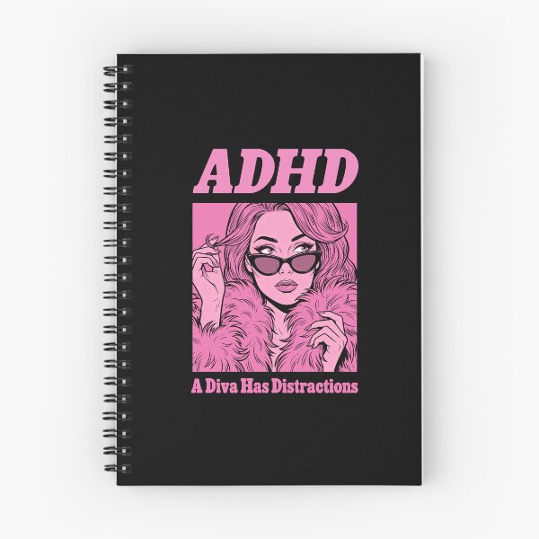 Item preview, ADHD A Diva Has Distractions  designed and sold by mareix.