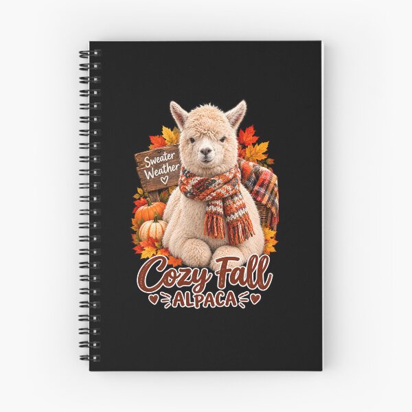 Item preview, Cozy Fall Alpaca – Sweater Weather designed and sold by ziiyou.