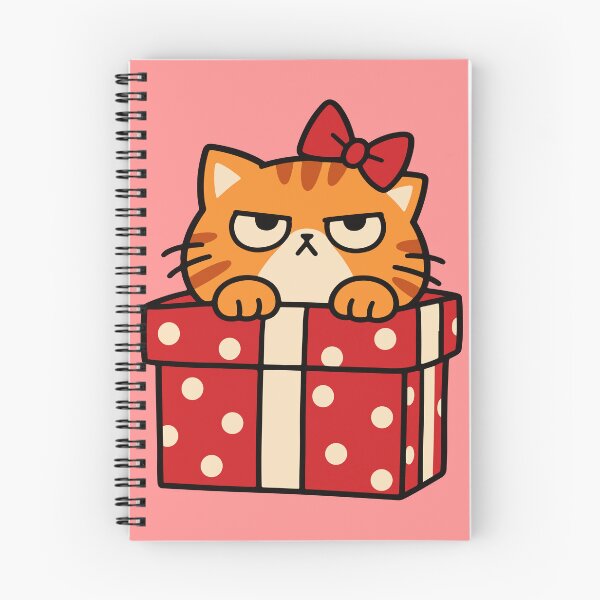 Item preview, Cat in a Gift Box designed and sold by MewMade.