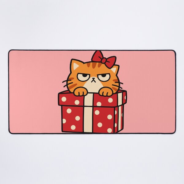 Item preview, Cat in a Gift Box designed and sold by MewMade.