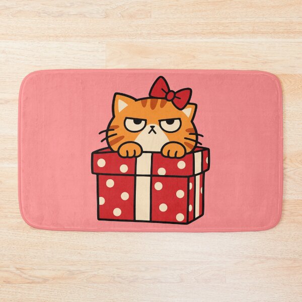 Item preview, Cat in a Gift Box designed and sold by MewMade.