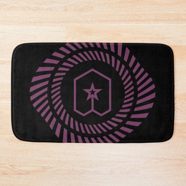 Item preview, Hypnotic Spiral Emblem | Twisted Geometric Art | Star Shield designed and sold by Half Mess.