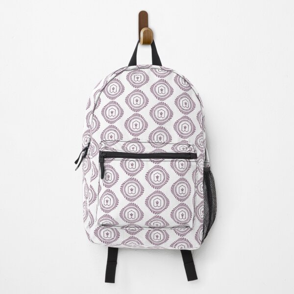 Item preview, Hypnotic Spiral Emblem | Twisted Geometric Art | Star Shield designed and sold by Half Mess.