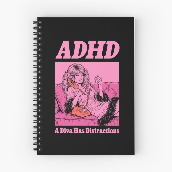 Item preview, ADHD A Diva Has Distractions  designed and sold by mareix.