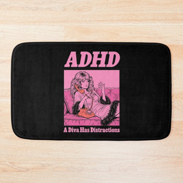 Item preview, ADHD A Diva Has Distractions  designed and sold by mareix.