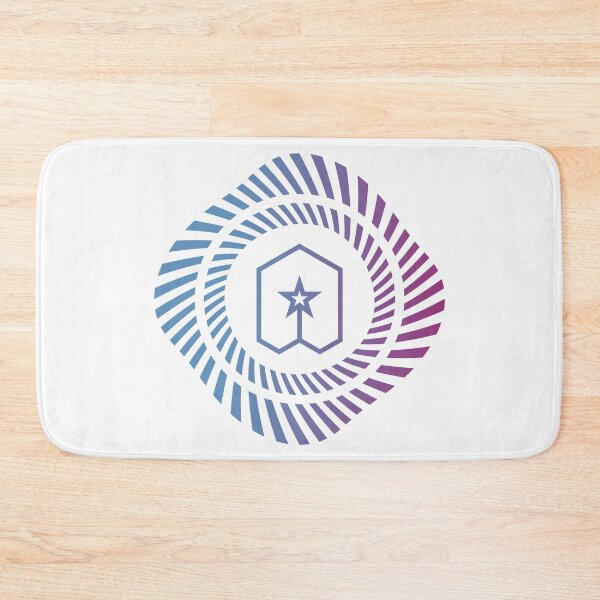 Item preview, Hypnotic Spiral Emblem | Twisted Geometric Art | Star Shield designed and sold by Half Mess.