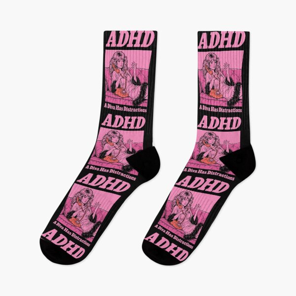 Item preview, ADHD A Diva Has Distractions  designed and sold by mareix.