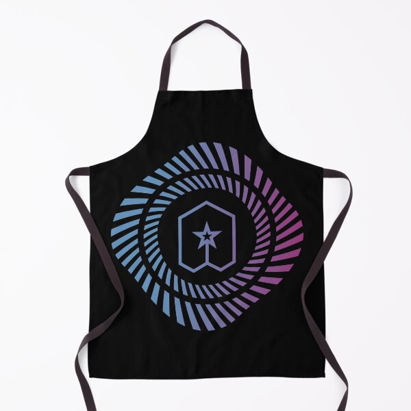 Item preview, Hypnotic Spiral Emblem | Twisted Geometric Art | Star Shield designed and sold by Half Mess.