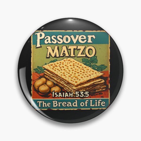 Item preview, Passover Matzo The Bread of Life - Isaiah 53 designed and sold by scripturehood.