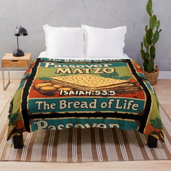 Item preview, Passover Matzo The Bread of Life - Isaiah 53 designed and sold by scripturehood.