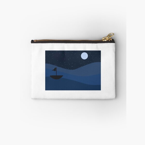 Item preview, Lonely Boat on the Ocean designed and sold by SimpleArtBasics.