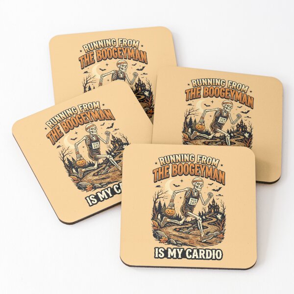 Item preview, Running from the boogeyman is my cardio - Halloween for runners designed and sold by ParadoxParadox.