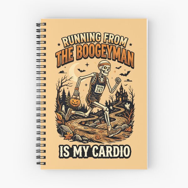 Item preview, Running from the boogeyman is my cardio - Halloween for runners designed and sold by ParadoxParadox.