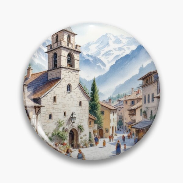 Item preview, Andorran villages (Principality of Andorra) designed and sold by jefboutique6150.