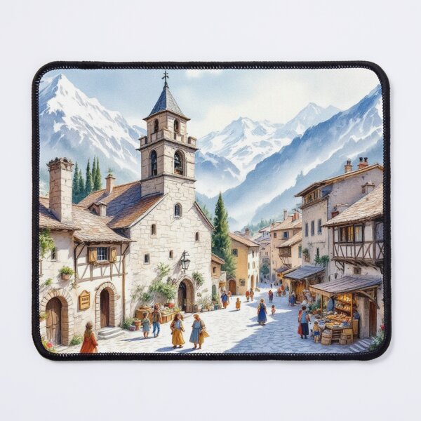 Item preview, Andorran villages (Principality of Andorra) designed and sold by jefboutique6150.