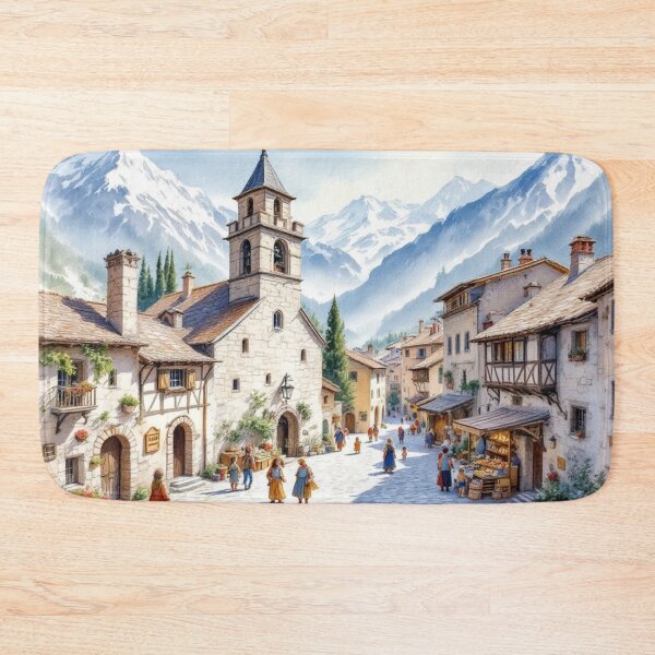Item preview, Andorran villages (Principality of Andorra) designed and sold by jefboutique6150.