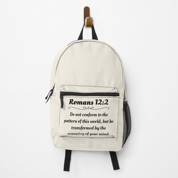 Item preview, Romans 12:2 Bible Verse Christian Typography Design - Be Transformed by the Renewing of Your Mind designed and sold by PoppaBear71.