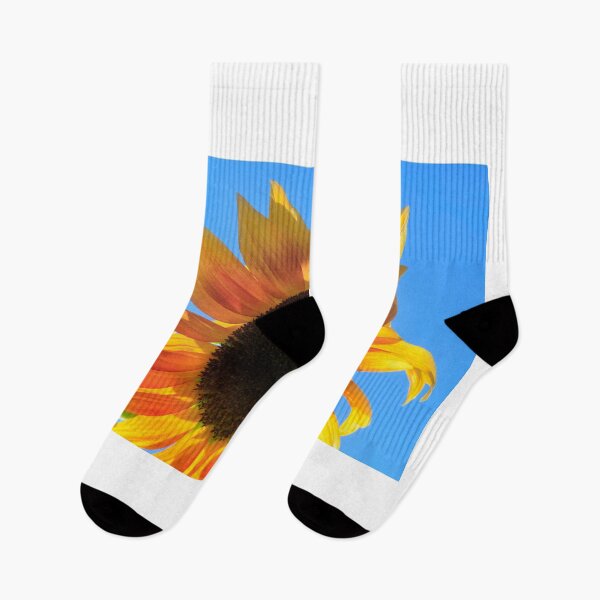 Item preview, Sunflower on blue sky background designed and sold by olena2552.