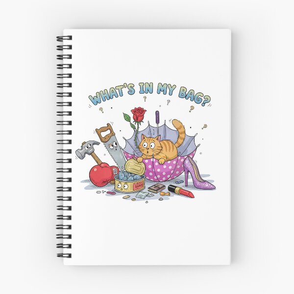 Item preview, What's In My Bag? designed and sold by SundayFunniesCo.