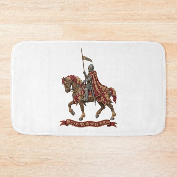 Item preview, Saint Wenceslas on Horseback – Medieval Embroidery designed and sold by tomperys.