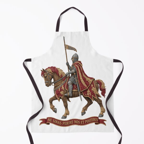 Item preview, Saint Wenceslas on Horseback – Medieval Embroidery designed and sold by tomperys.