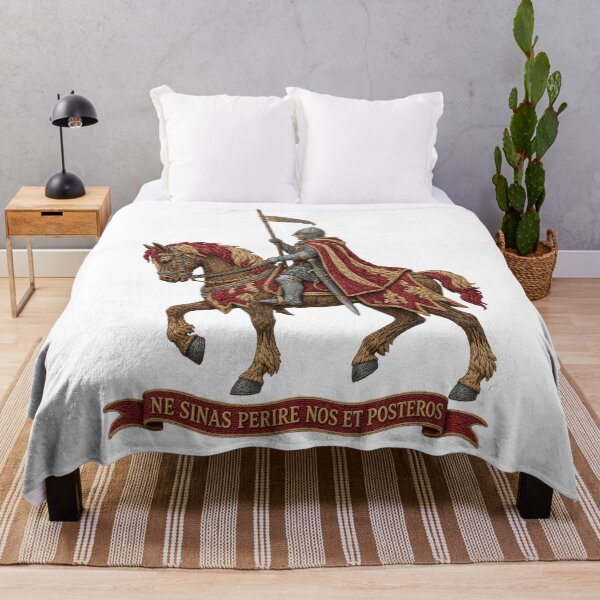 Item preview, Saint Wenceslas on Horseback – Medieval Embroidery designed and sold by tomperys.