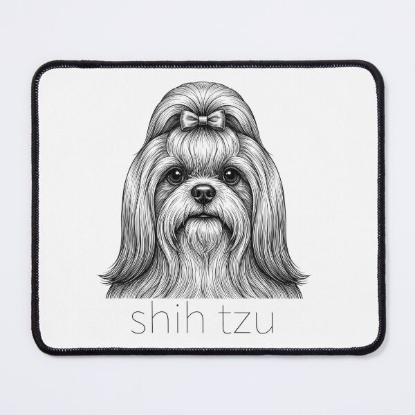 Item preview, Shih Tzu Portrait Illustration designed and sold by SUP-R-Ts.