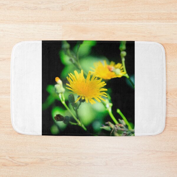 Item preview, Yellow flowers on black background designed and sold by olena2552.