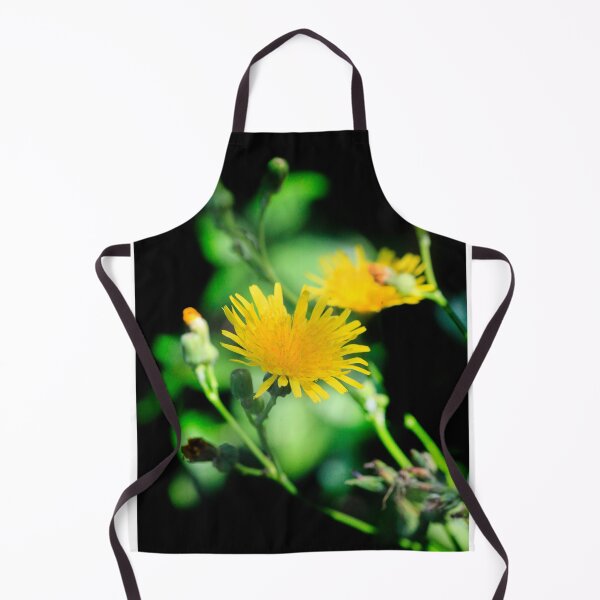 Item preview, Yellow flowers on black background designed and sold by olena2552.