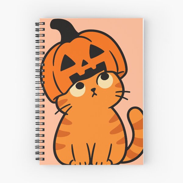 Item preview, Cute Orange Cat in Pumpkin Halloween Costume designed and sold by MewMade.