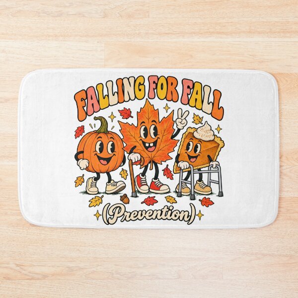 Item preview, Falling For Fall Prevention Retro - Funny PT OT Healthcare Humor designed and sold by BumbleBloom7.