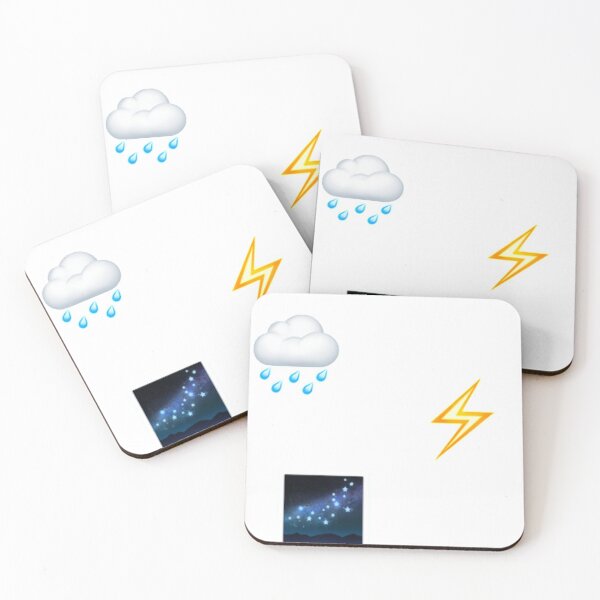 Item preview, Raindrops stickers bundle designed and sold by AriGrandeCanada.