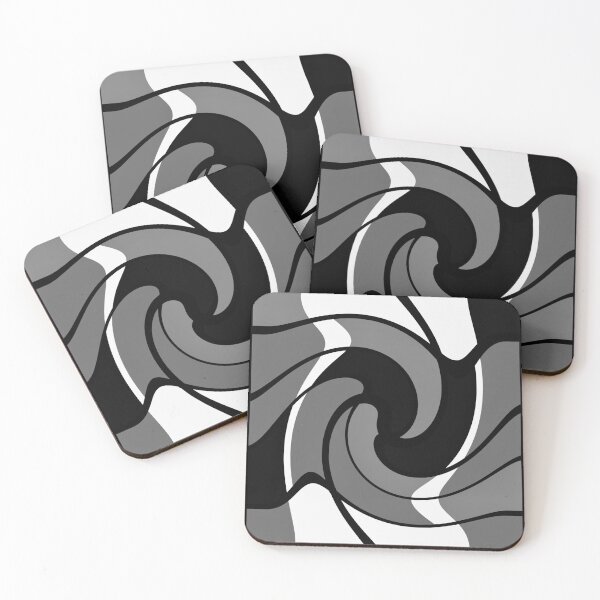 Item preview, Monochrome Swirling Abstract designed and sold by Elaine M Hayward .