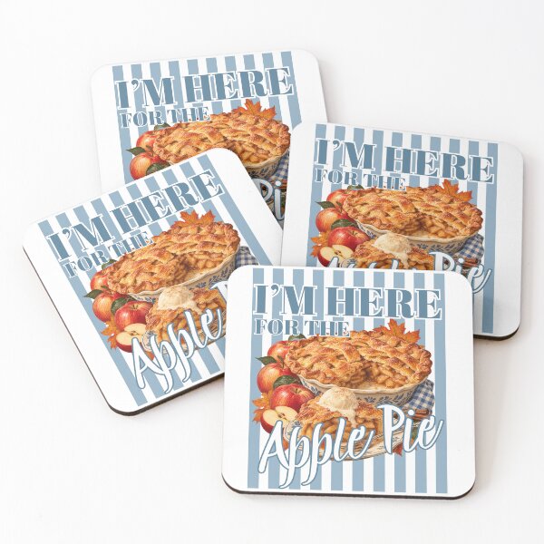 Item preview, I'm Here For The Apple Pie - Funny Thanksgiving Apple Pie Dessert Thanksgiving Introvert Food Lover designed and sold by Neurospicy Trolls.
