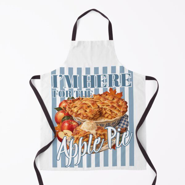 Item preview, I'm Here For The Apple Pie - Funny Thanksgiving Apple Pie Dessert Thanksgiving Introvert Food Lover designed and sold by Neurospicy Trolls.