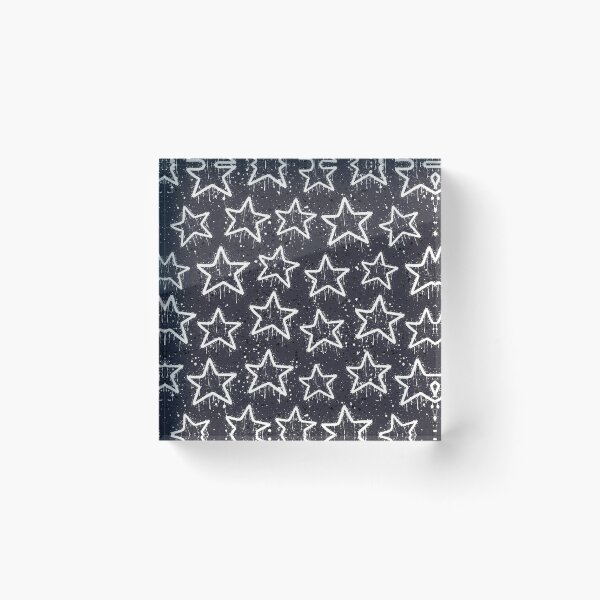 Item preview, Stars Splatter Seamless Pattern designed and sold by CreativeDraws42.