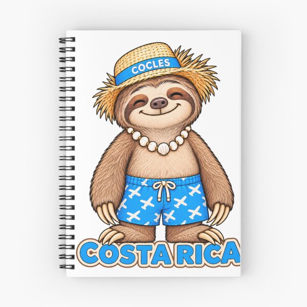 Item preview, Sloth Costa Rica Cocles Beach Vacation designed and sold by OuterFuselage.