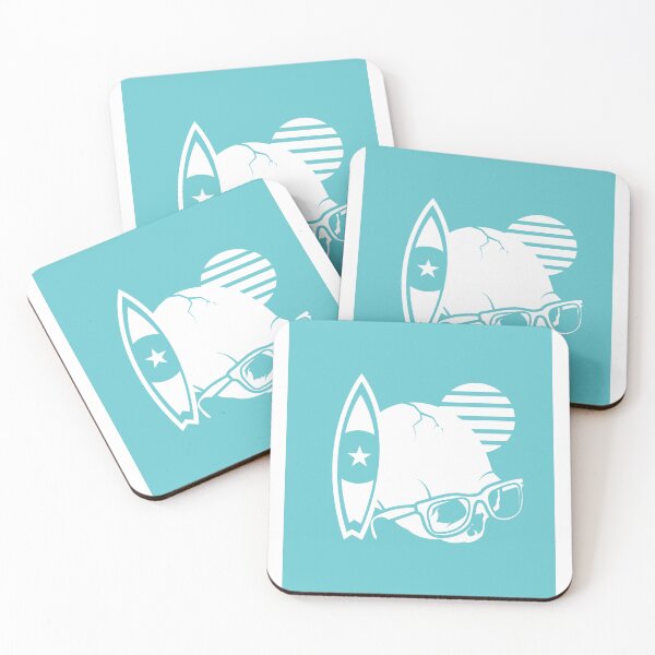 Item preview, Skull Surfer | Retro Beach & Surf Art | Ride the Wave designed and sold by Half Mess.