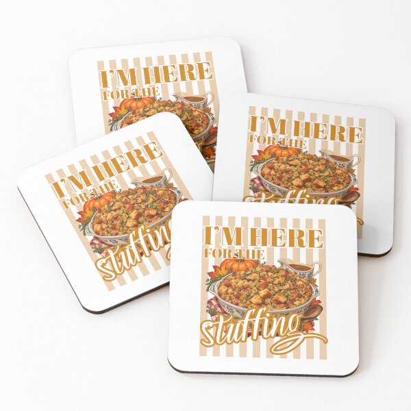 Item preview, I'm Here For The Stuffing - Funny Thanksgiving Stuffing Lover Thanksgiving Introvert Food Lover designed and sold by Neurospicy Trolls.