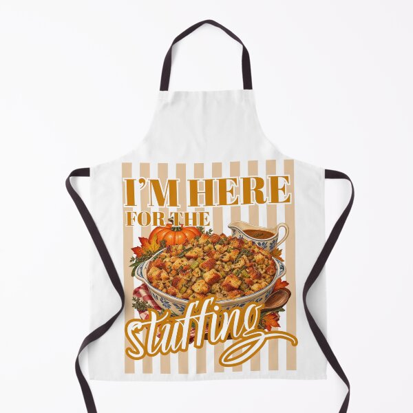 Item preview, I'm Here For The Stuffing - Funny Thanksgiving Stuffing Lover Thanksgiving Introvert Food Lover designed and sold by Neurospicy Trolls.