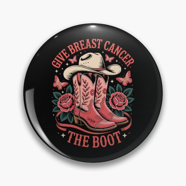 Item preview, Give Breast Cancer the Boot   designed and sold by jkrphoto.