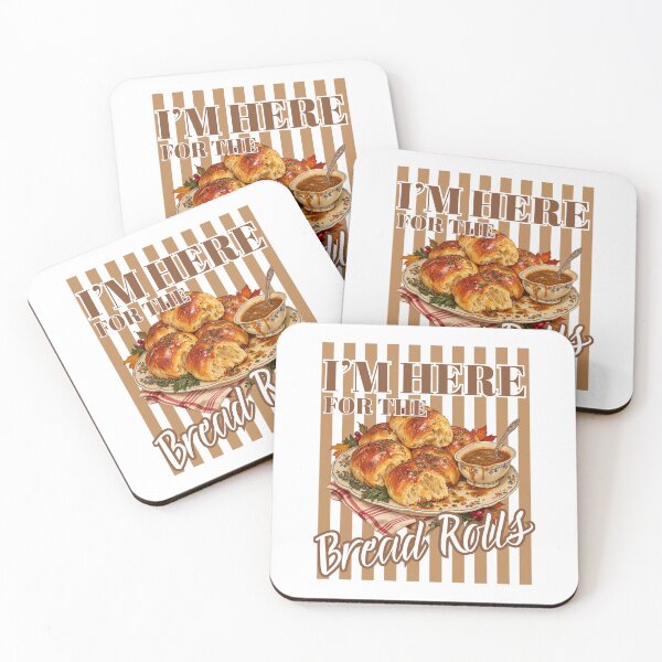 Item preview, I'm Here For The Bread Rolls - Funny Thanksgiving Dinner Rolls Thanksgiving Introvert Food Lover designed and sold by Neurospicy Trolls.